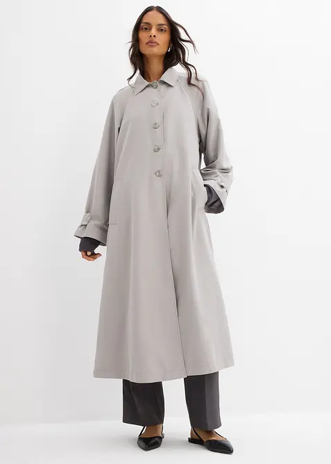Losjes vallende trenchcoat, bonprix
