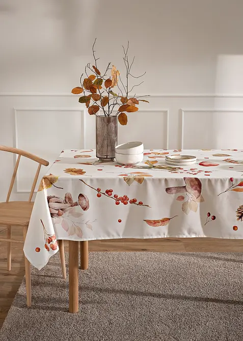 Tafelkleed met herfstprint, bonprix