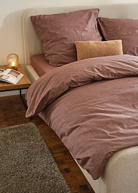 Dekbedovertrek in linnen look, bonprix