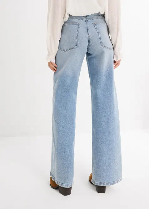 Wide leg jeans, high waist, bonprix