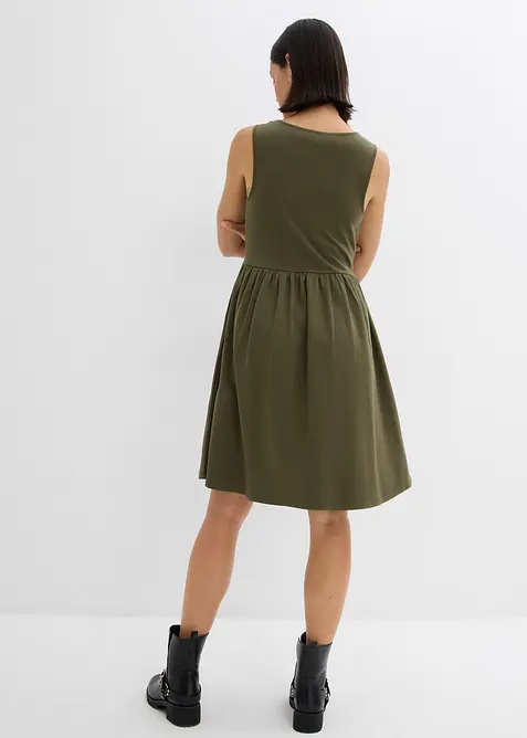 Shirtjurk met zakken van katoen, bonprix