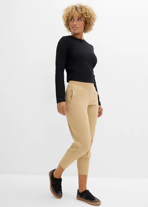 Capribroek van zacht materiaal, bonprix