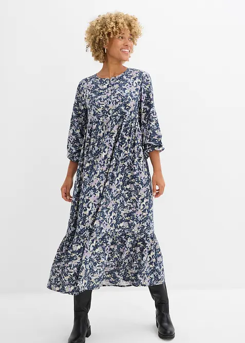 Blousejurk van soepele viscose, bonprix