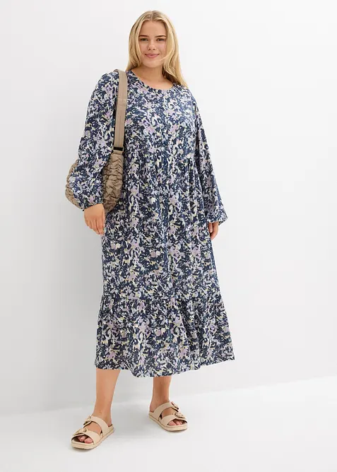 Blousejurk van soepele viscose, bonprix