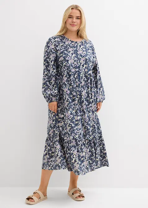 Blousejurk van soepele viscose, bonprix