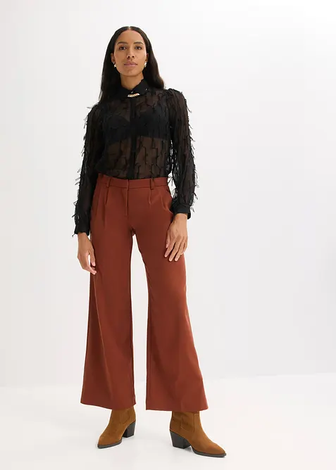 Blouse met franjes, bonprix