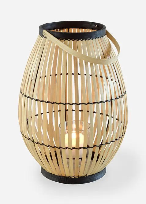 Windlicht met glazen kaarshouder, bonprix