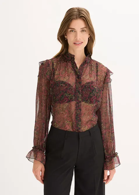 Chiffon blouse, bonprix