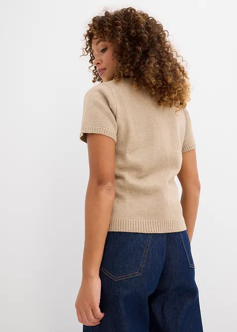 Vest met korte mouwen, bonprix