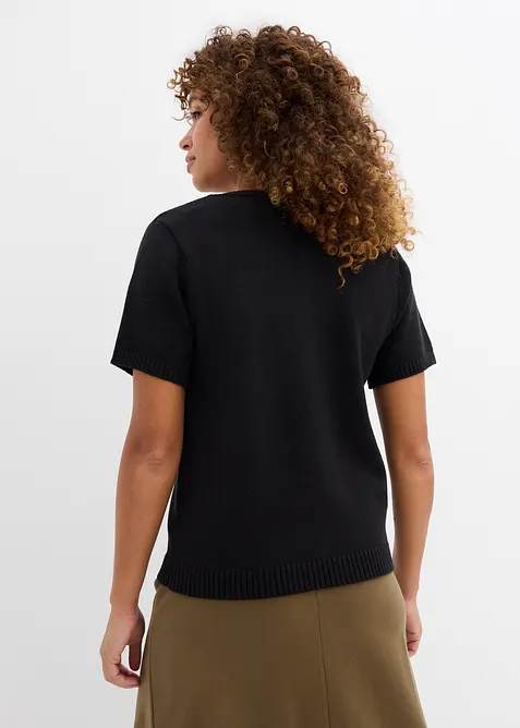 Vest met korte mouwen, bonprix