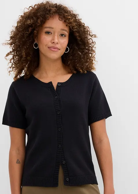 Vest met korte mouwen, bonprix