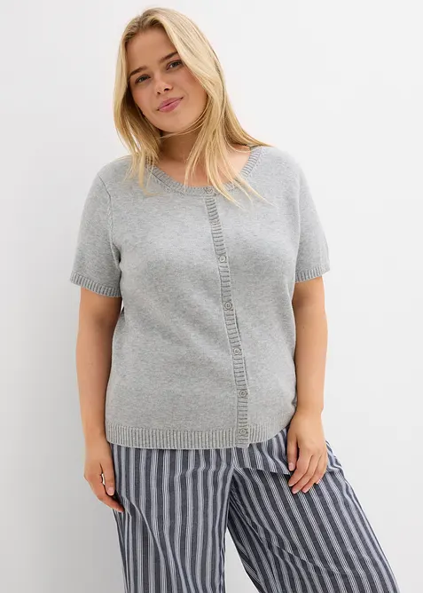 Vest met korte mouwen, bonprix