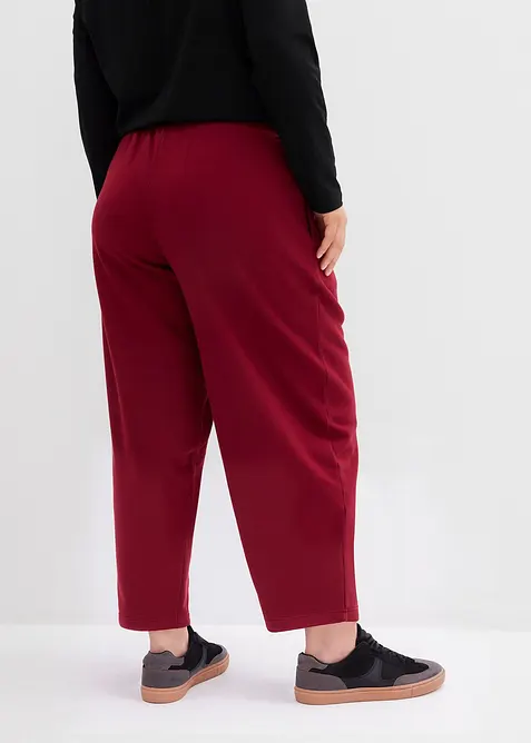Barrel sweatpants van biologisch katoen, bonprix