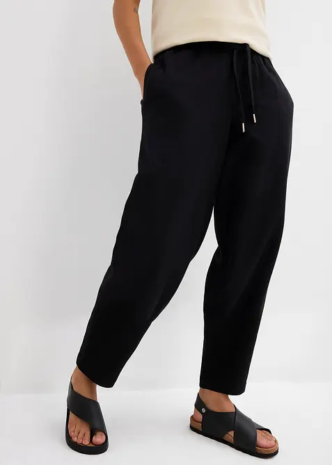 Barrel sweatpants van biologisch katoen, bonprix