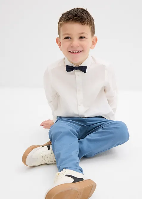 Spijkerjurk met katoen in A-lijn, bonprix