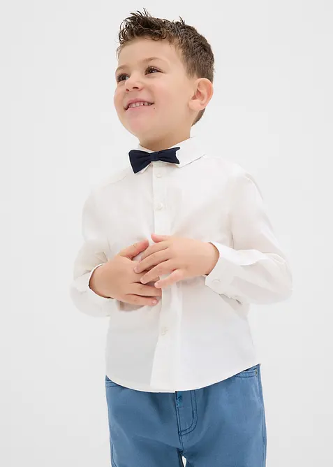 Spijkerjurk met katoen in A-lijn, bonprix