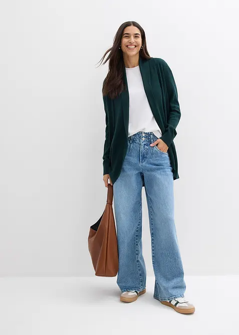 Fijn gebreid vest, bonprix