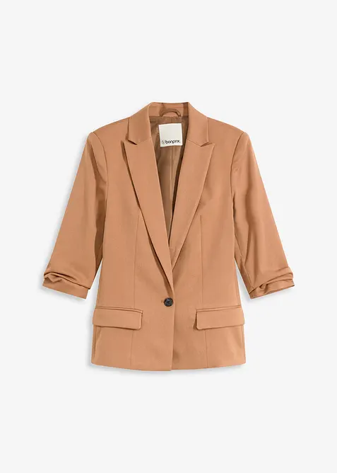 Blazer met gedrapeerde mouwen, bonprix