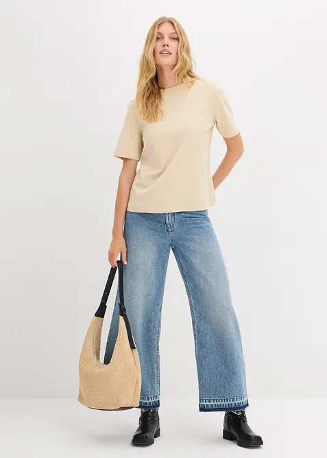 T-shirt van puur biologisch katoen, bonprix