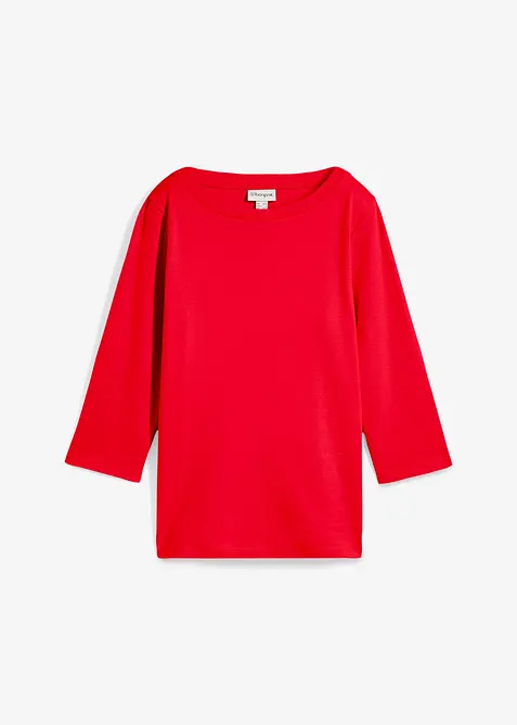 T-shirt van zwaar biologisch katoen, bonprix