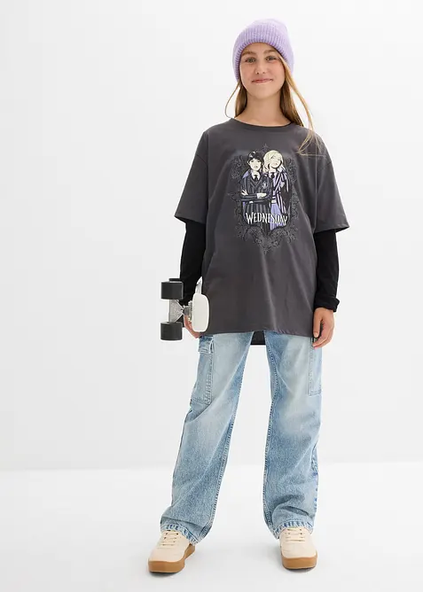 T-shirt Wednesday van puur katoen, Wednesday