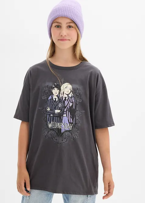 T-shirt Wednesday van puur katoen, Wednesday