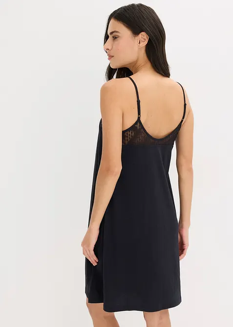 Nachthemd met spaghettibandjes van modal, bonprix