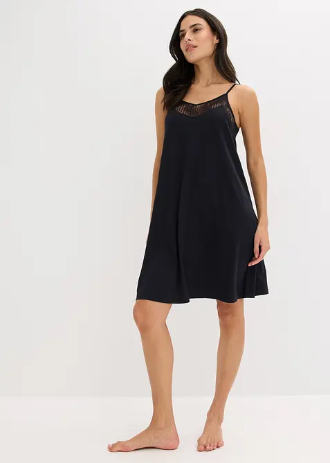 Nachthemd met spaghettibandjes van modal, bonprix