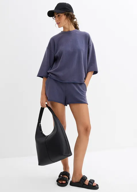 Oversized sweater in een zachte katoenmix, bonprix
