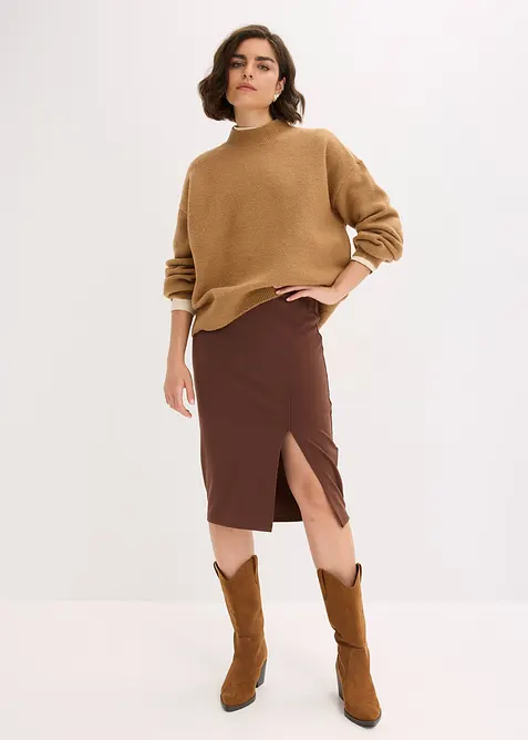 Strakke jersey rok, bonprix