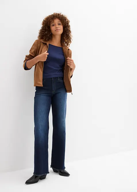 Oversized shirt van biologisch katoen, bonprix