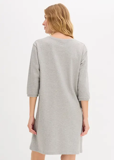 Wijde sweatjurk, bonprix