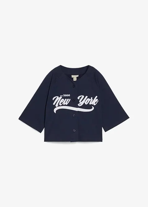 Oversized sweater in een zachte katoenmix, bonprix