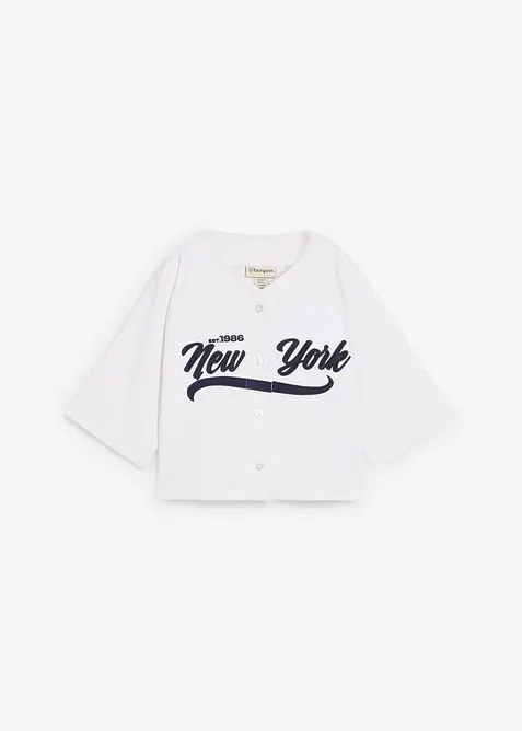 Oversized sweater in een zachte katoenmix, bonprix