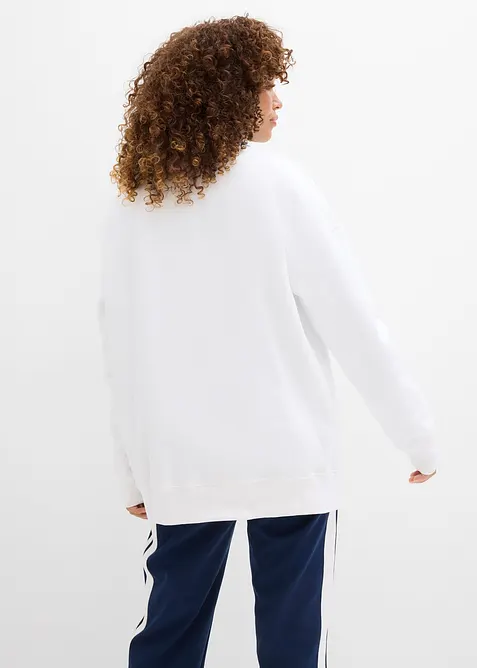 Oversized sweater van biologisch katoen, bonprix