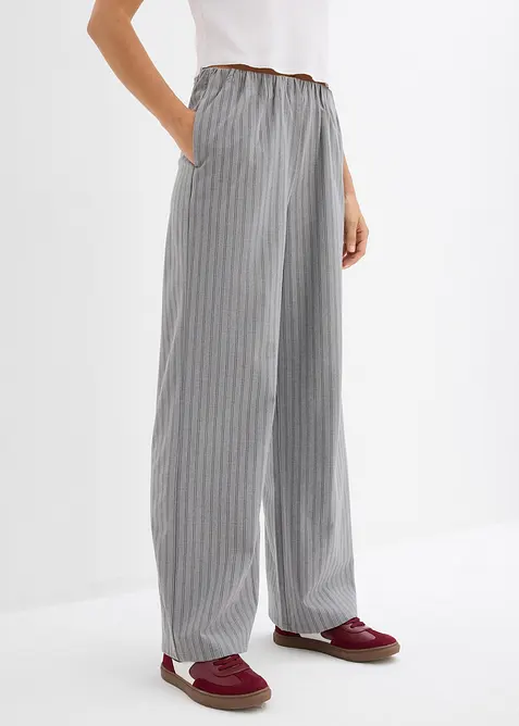 Instapbroek van soepele stof, bonprix