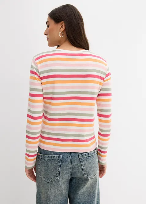 Longsleeve van puur katoen, bonprix