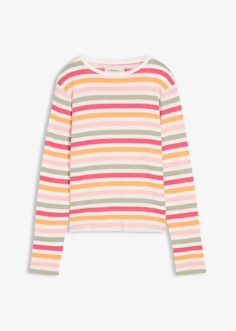 Longsleeve van puur katoen, bonprix