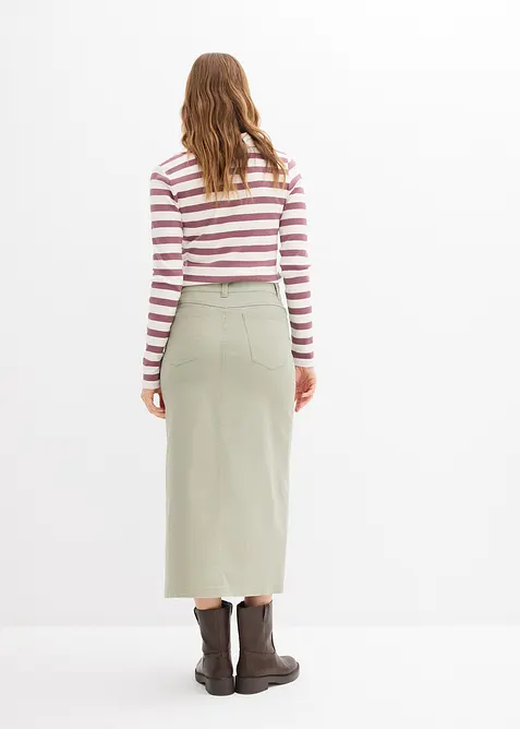 Midirok van twill, bonprix