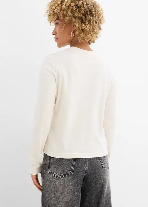 Longsleeve van katoen, bonprix