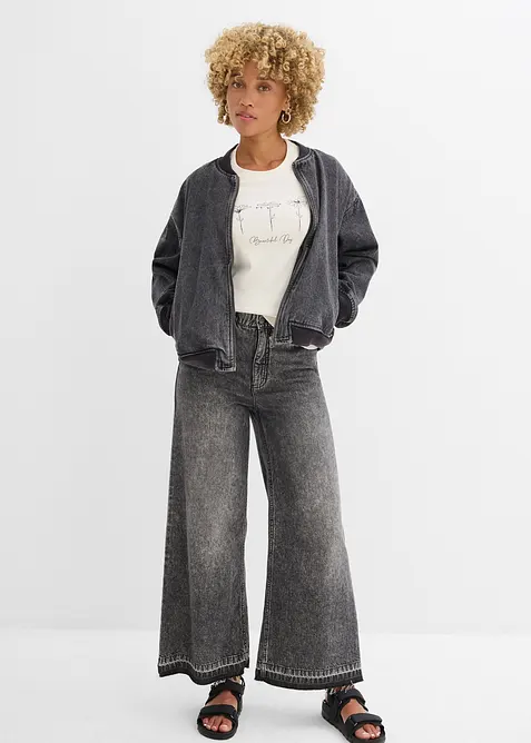 Longsleeve van katoen, bonprix