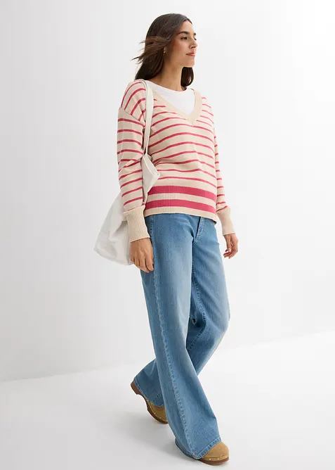 Trui van katoenmix, bonprix