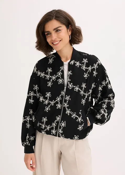 Bomber met borduursel, bonprix