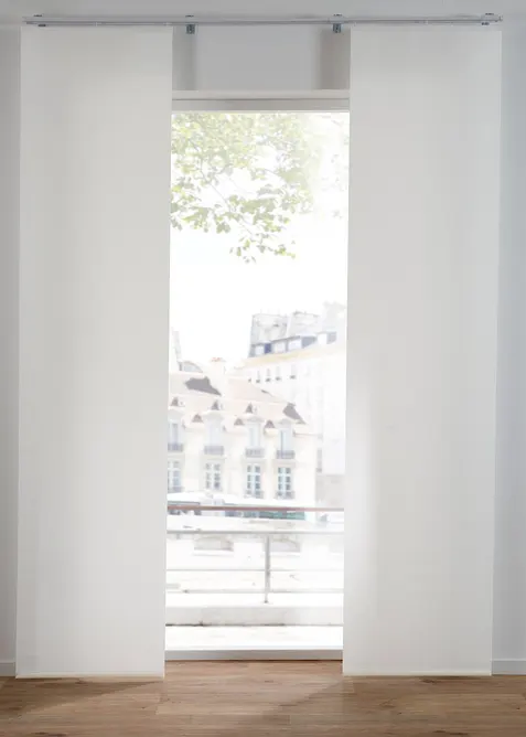 Transparant paneelgordijn (1 stuk), bonprix