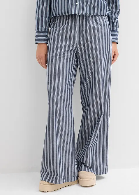 Palazzo broek van katoen, bonprix