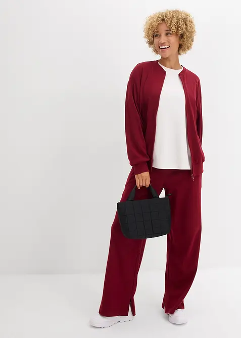 Sweatvest van puur biologisch katoen, bonprix