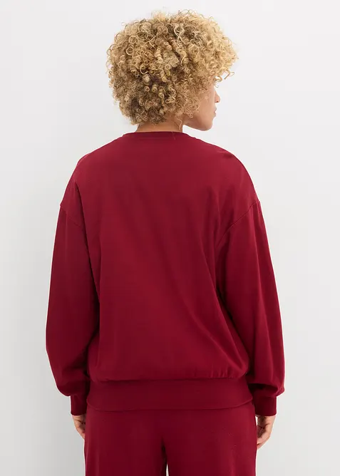 Sweatvest van puur biologisch katoen, bonprix