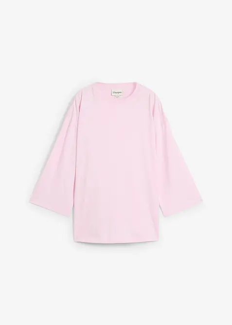 Shirt in een zijdemix, bonprix