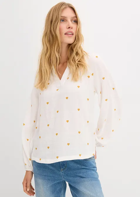 Tuniek van mousseline, bonprix