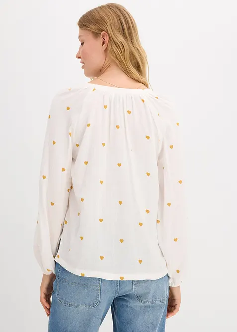 Tuniek van mousseline, bonprix